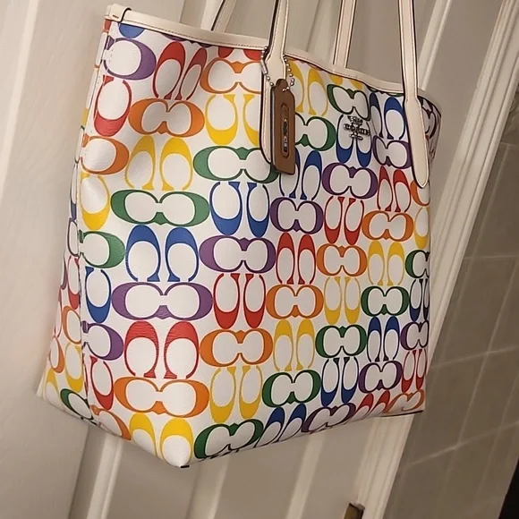 Coach Rainbow Bag, New with Tags - Picture 4 of 16